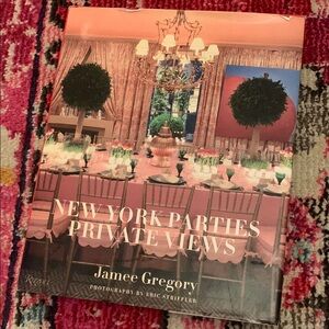 New York parties private view hardback book. Great table display